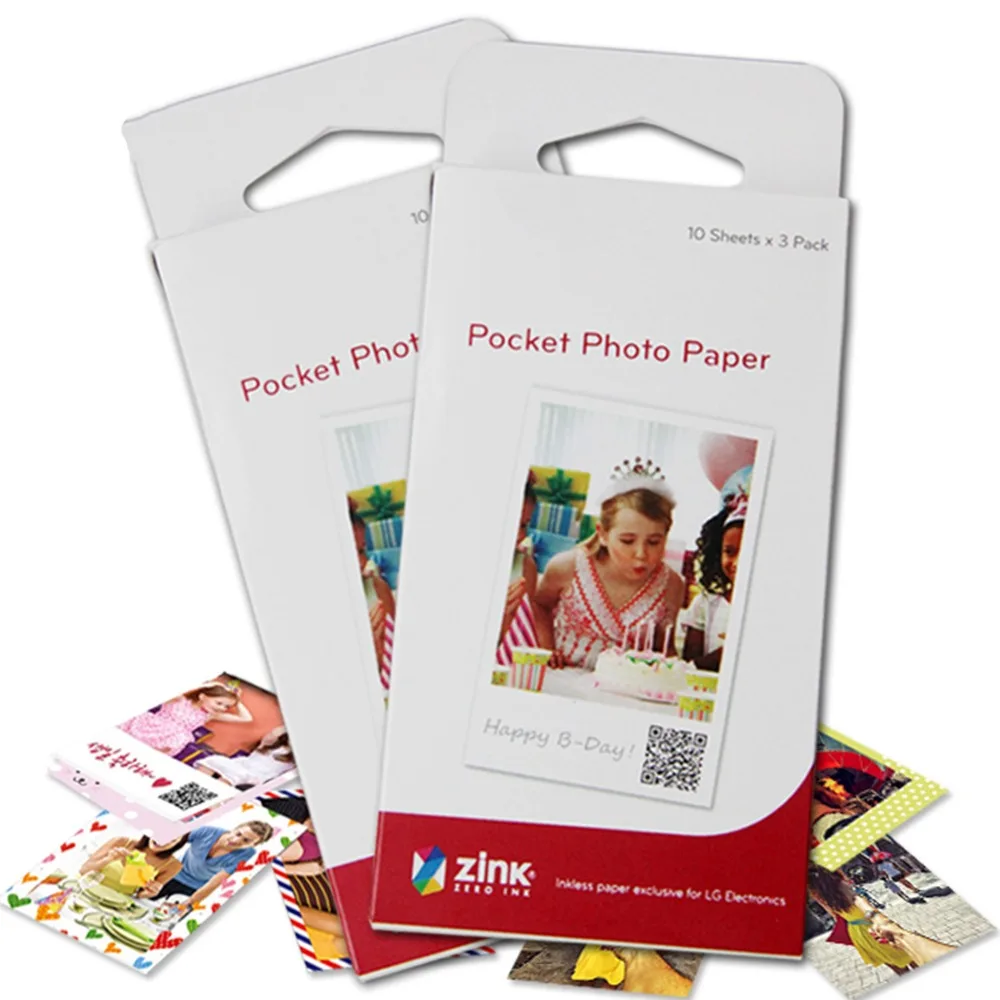 3 дюйма цинк Фотобумага для PD251 PD261 PD239 211 241233 мини Портативный Bluetooth IOS и Android мобильный телефон фото принтеры