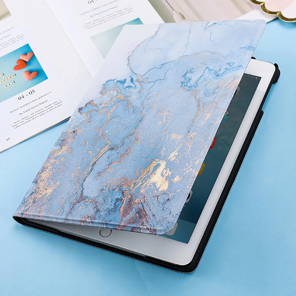 

Tablet Smart Case Cover For Apple iPad Pro 10.5 2017/Air3 2019/10.2 2019 Flip Folding Leather Wake/Sleep Protective Stand Shell