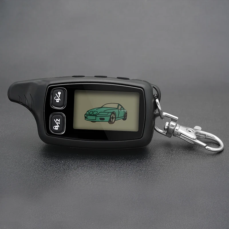 

TW9020 Key Fob TW 9030 LCD Remote Control KeyChain For Vehicle Security 2 way Car Alarm System Tomahawk TW9020