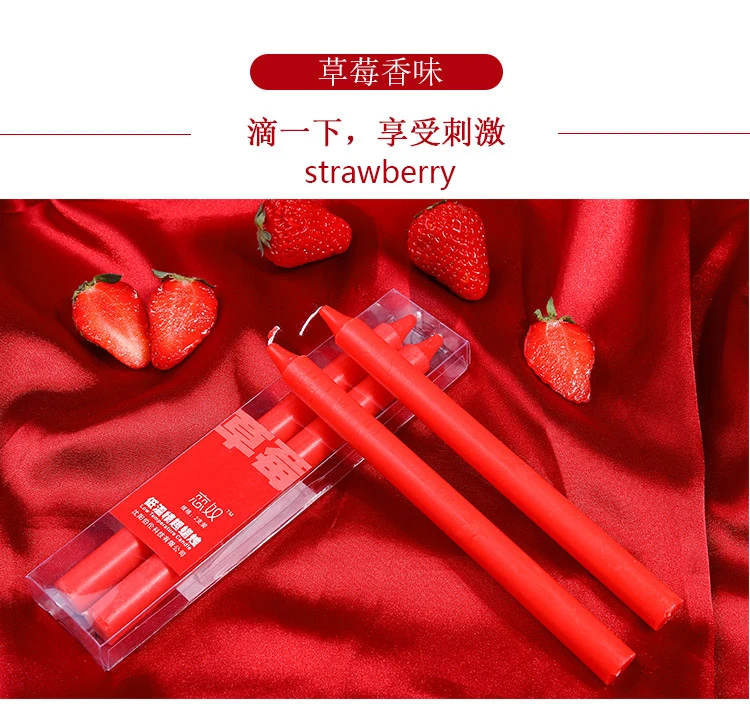 FEIHAN Sex Toys Low Temperature Drip fruit Candles SM Bed Adult Massage Candle For Women Men Flirting Passion Wax Game s&ampm | Красота и