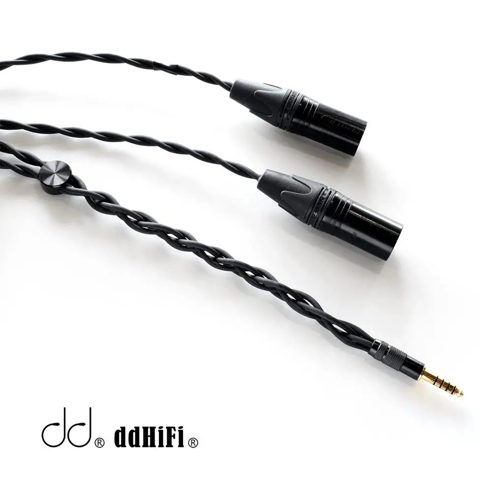 DD ddHiFi DIY-XLR44A сбалансированный 4 к XLR 3pin аналоговый кабель музыкального плеера с