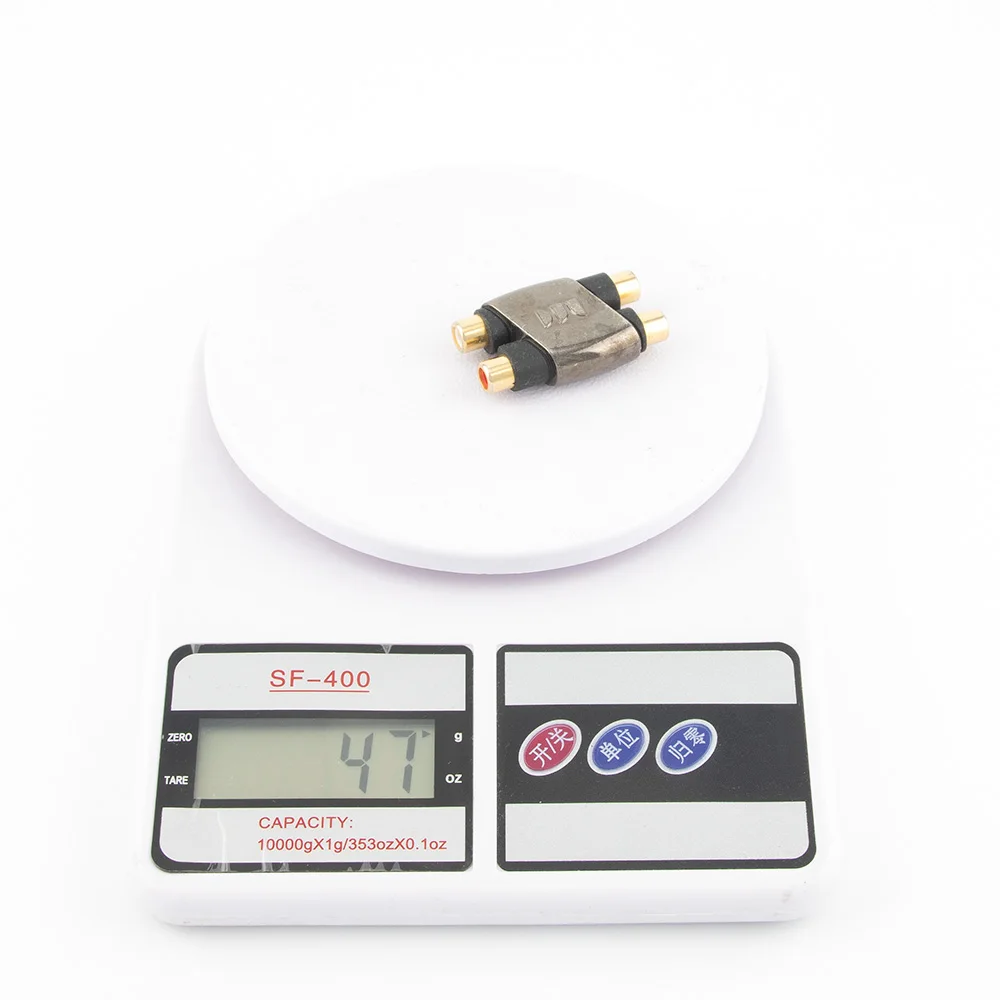 Оригинальный переходник Монстр медь RCA AV Аудио Видео разъем гнездо встроенный