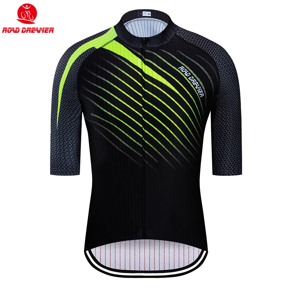 2019 Мужская флуоресцентная зеленая велосипедная Джерси летняя Mtb camisa ciclismo лайкра