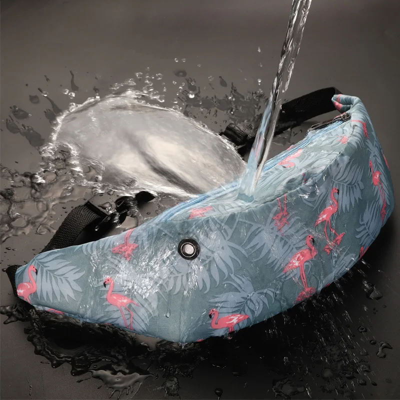 

Women Waist bag Fashion Waterproof Canvas Chest Bags Fanny Pack New Girls Sling Bags New Banana Mobile Phone Pouch Sports Bag