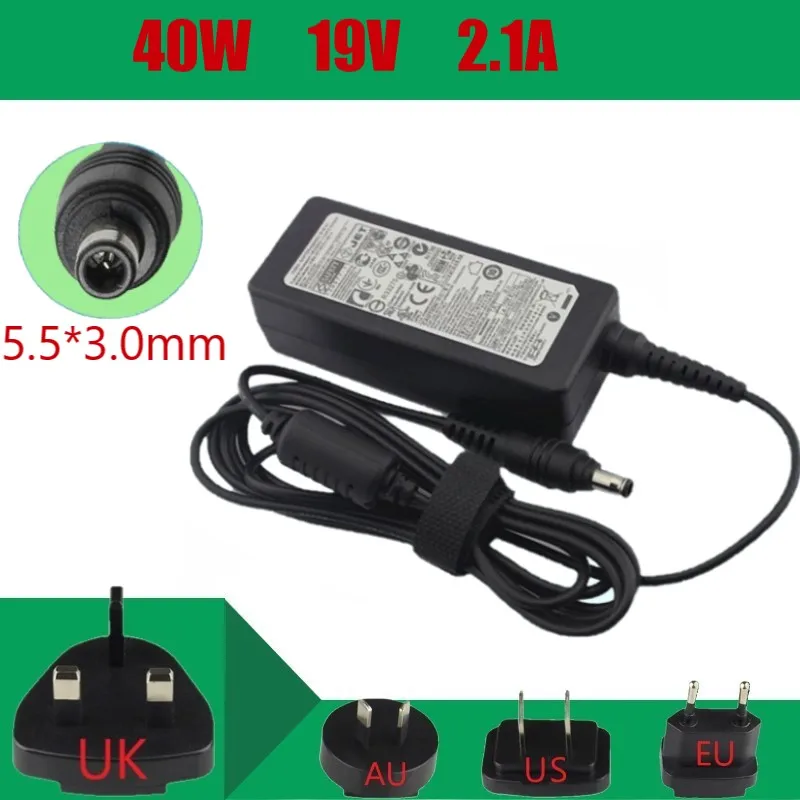Совершенно новое 19V 2.1A 40W AC зарядное устройство для ноутбука Samsung ad-6019 530U3C 535U3C N130 N140