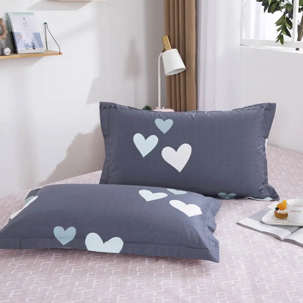 

Svetanya Cotton Linens Sheet Pillowcase Duvet Cover Set Print Bedding Sets Queen Double Single King Family Size