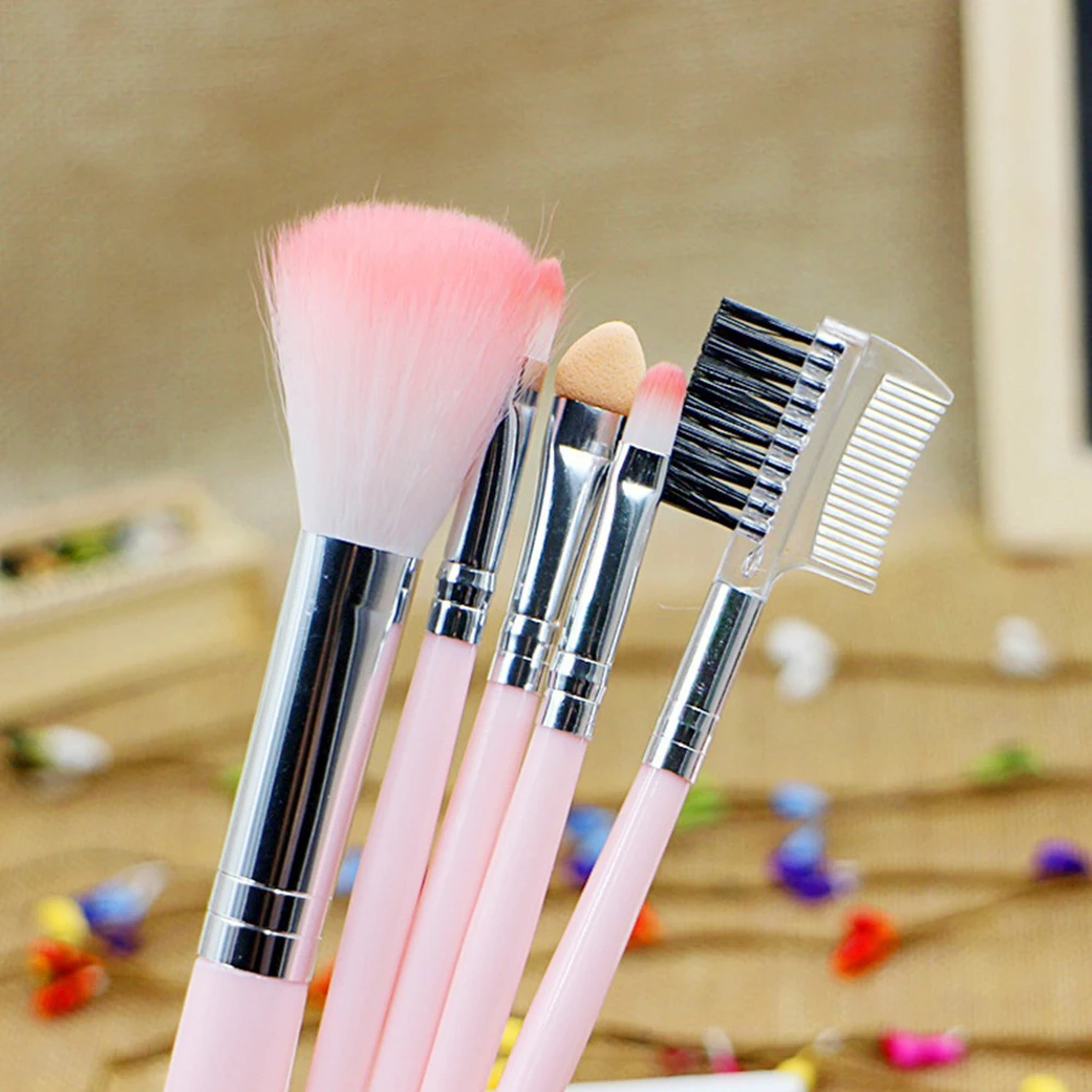 5 шт. Профессиональный консилер для основы макияжа лица и глаз набор кистей