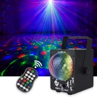 Светильник ный прожектор WUZSTAR DJ для дискотеки, праздвечерние чный светодиодный стробоскоп, сценический световой эффект для клуба, свадьбы, представления