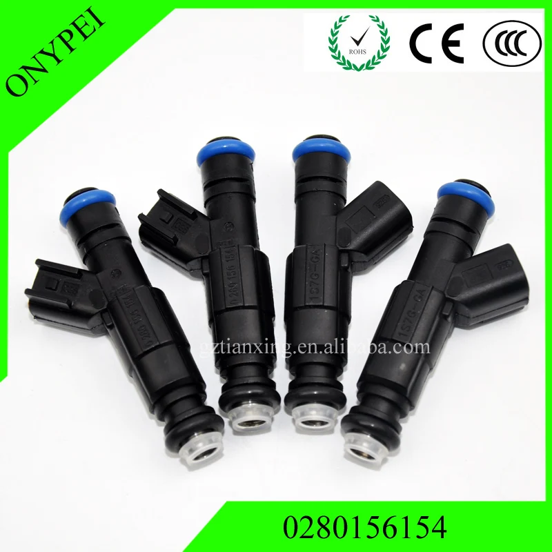 Топливные форсунки 0280156154 для Ford Focus Fiesta Mondeo Mazda Atenza Volvo 0280 156 154 4 шт.|fuel injector|injector