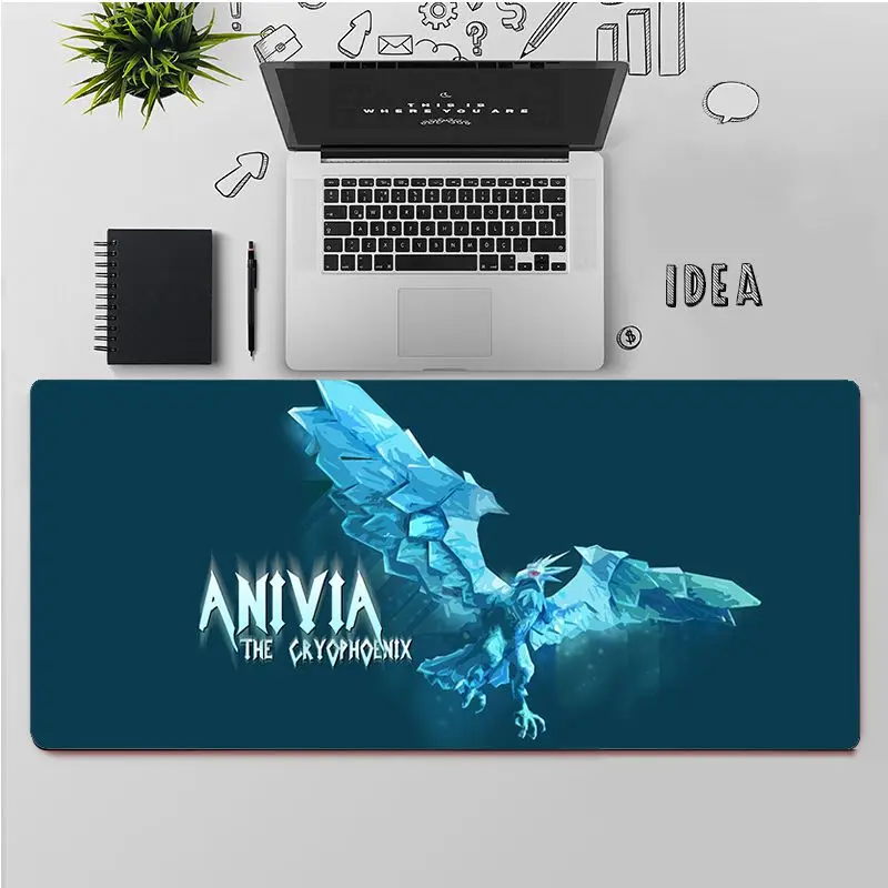 

FHNBLJ Top Quality Anivia Unique Desktop Pad Game Mousepad Free Shipping Large Mouse Pad Keyboards Mat