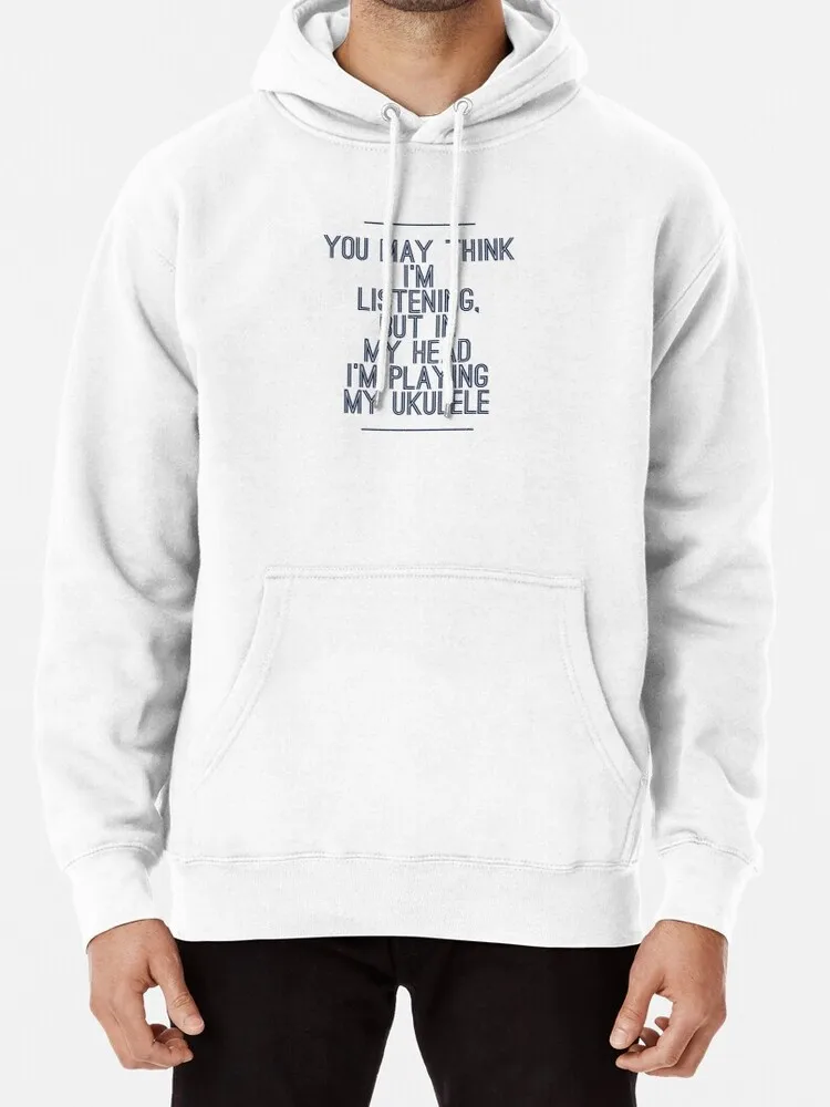 В моей голове Укулеле 100% хлопок футболка для игры в укулеле с коротким рукавом