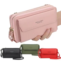 wallets for women purse zipper multifunction organizer clutch high capacity mobile phone crossbody coin pocket cards holders