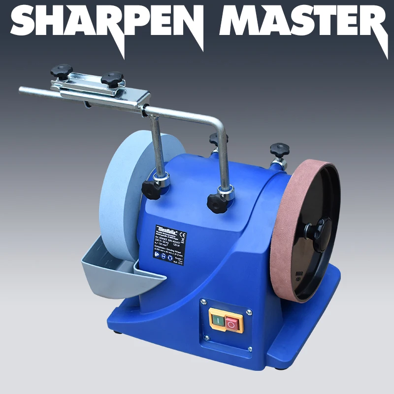 Multipurpose Water-cooled Grinder Polish Machine 220V Desktop Fixed-speed Low-speed Polishing | Инструменты
