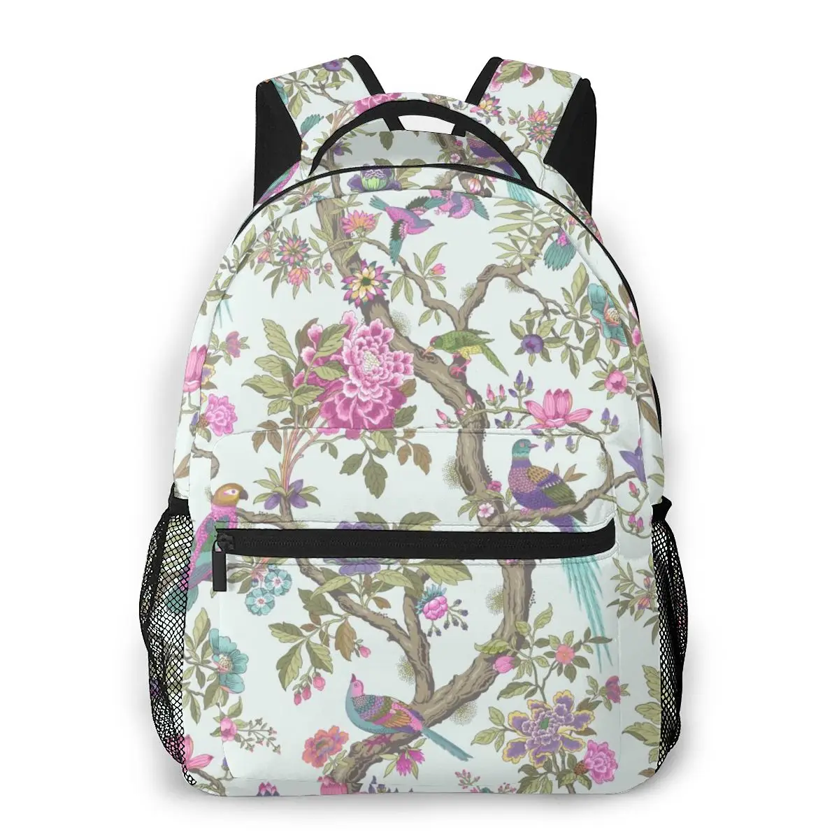 Рюкзак с рисунком бабочек и стрекоз Школьные сумки Повседневная сумка на плечо