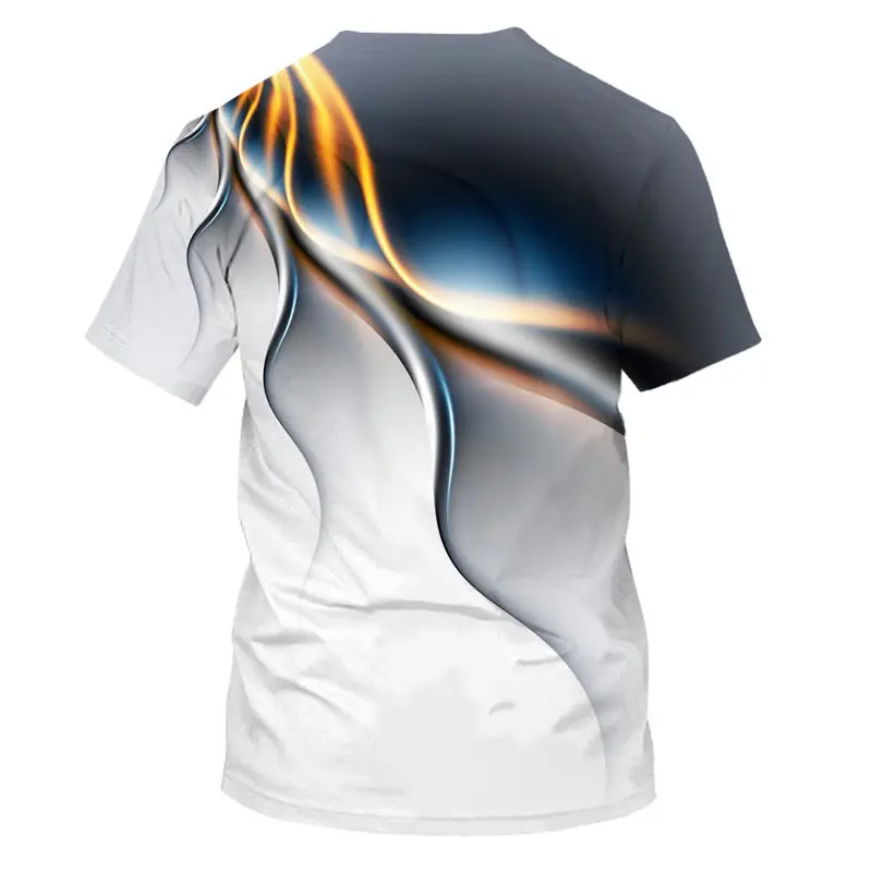 Футболки с 3D-принтом и рубашки для мальчиков 2019 г. Новые короткими рукавами