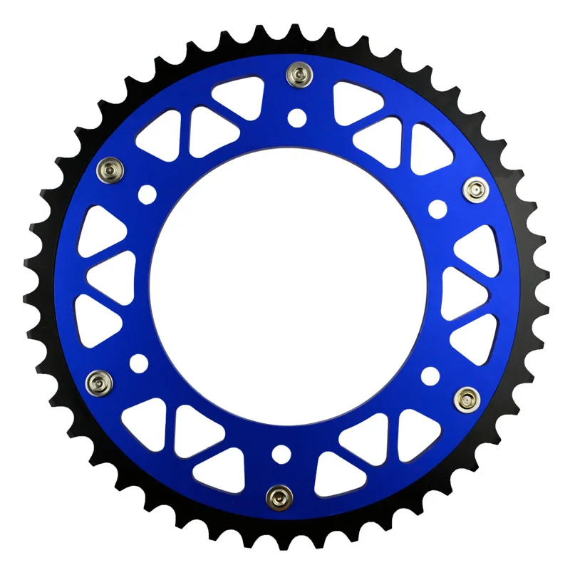 Высокопроизводительная Задняя звездочка AHL 46T из стали и алюминия для мотоциклов