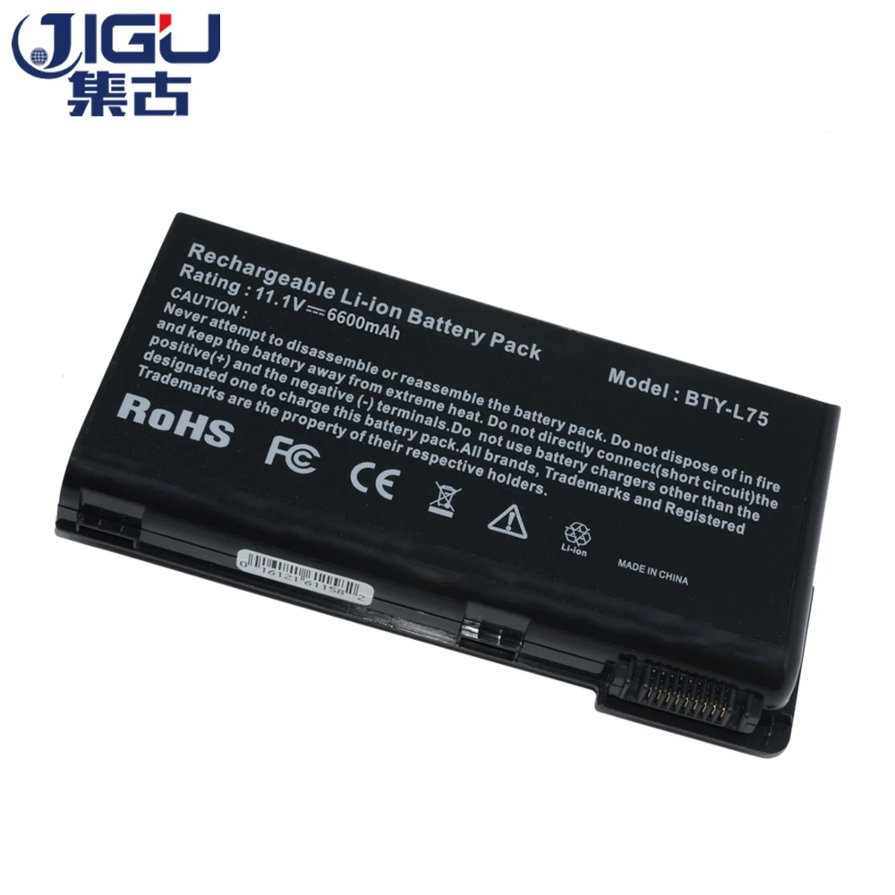 

JIGU Laptop Battery BTY-L74 BTY-L75 MS-1682 For MSI A5000 All Series CR600 A6000 A6200 CR610 CR620 CR700 CX600 CX700