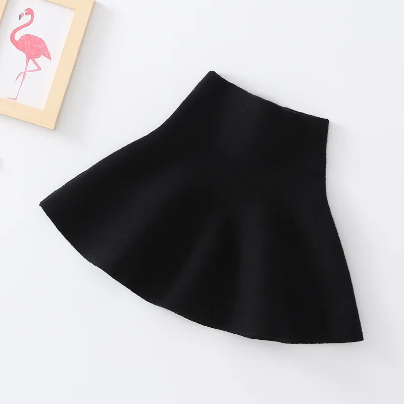 Детская юбка CYSINCOS осенняя эластичная трикотажная для девочек плотная