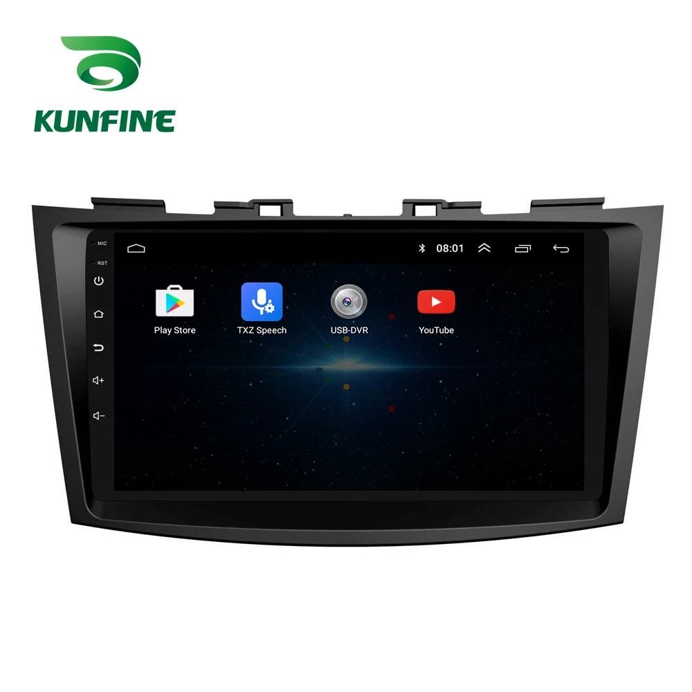 Android 10 0 Восьмиядерный автомобильный DVD GPS навигатор плеер Deckless автомобильное