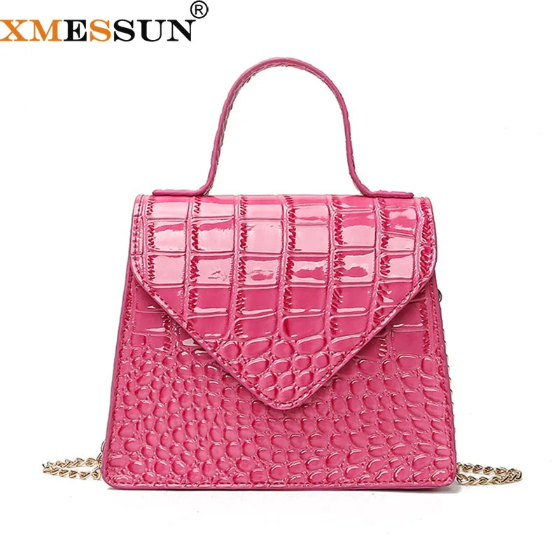 XMESSUN 2021 новые сумки с крокодиловым узором женская модная трендовая сумка