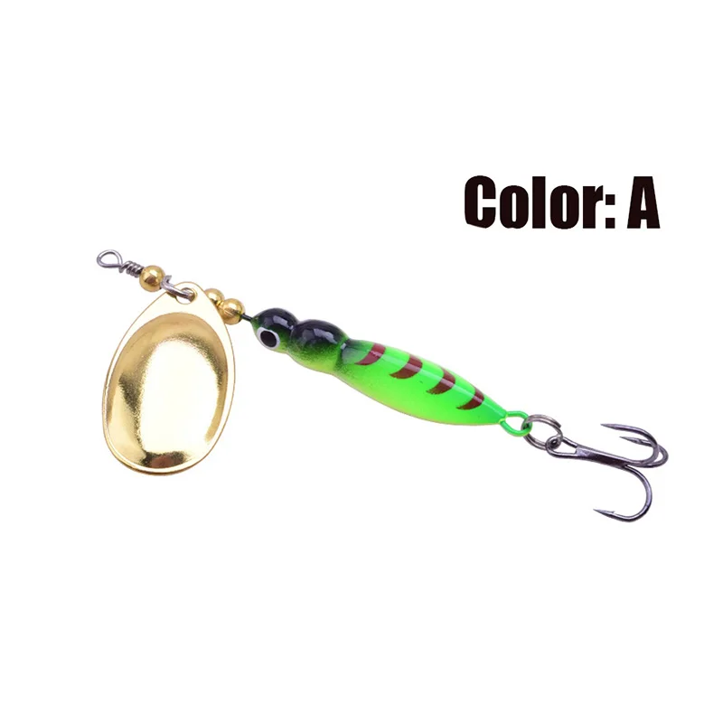 Блесна ложка Proleurre металлическая рыболовная приманка блёстки кренкбейт