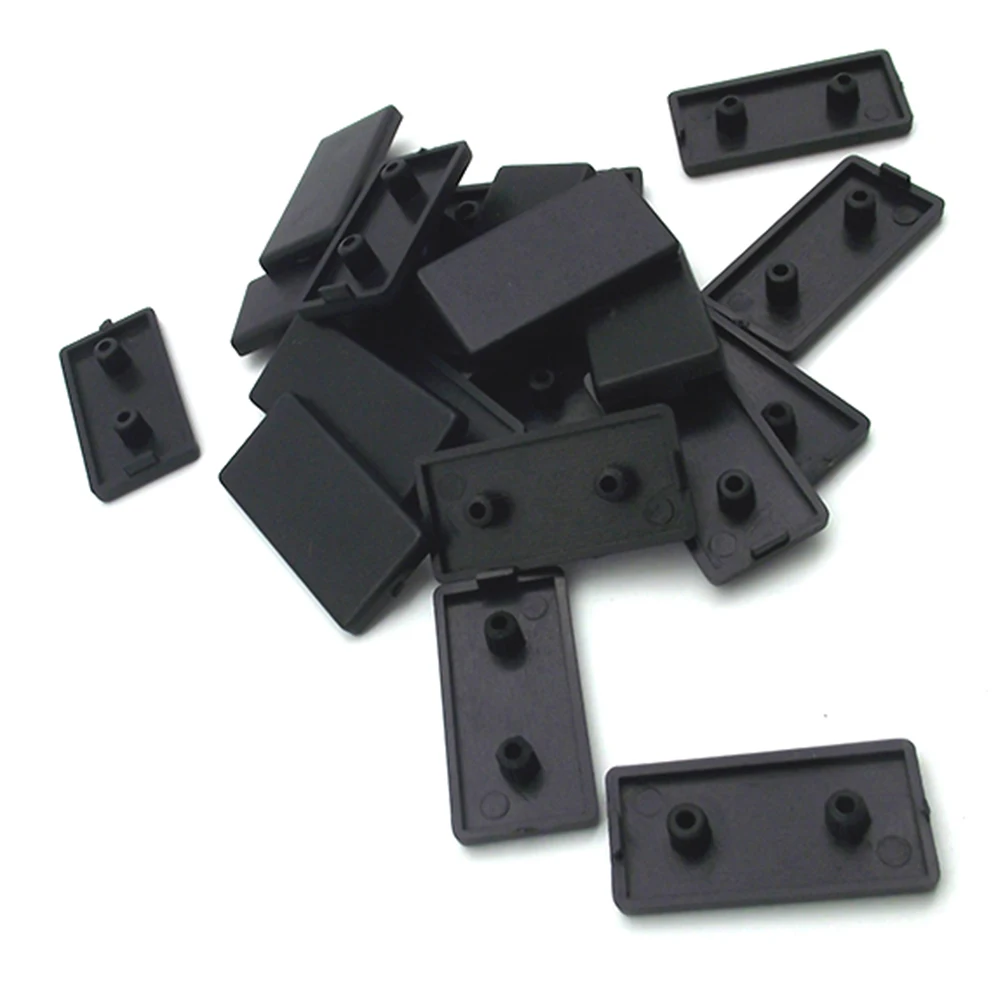 

20pcs 2040 Plastic ABS End Cap for Series Aluminum Profile Accessories Double Hole