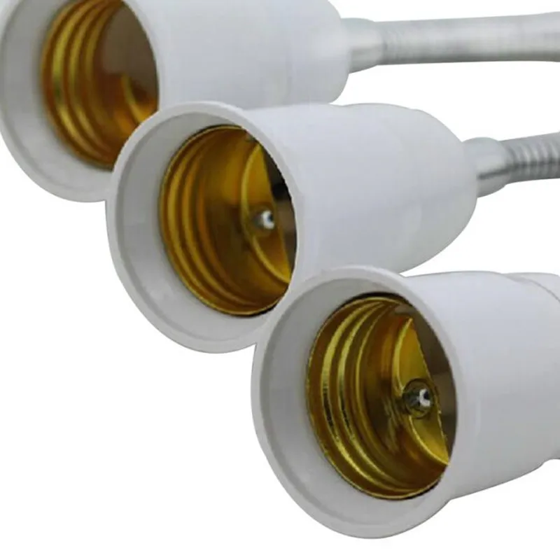 Новый высококачественный удлиненный РЕГУЛИРУЕМЫЙ УДЛИНИТЕЛЬ E27 на гибкий