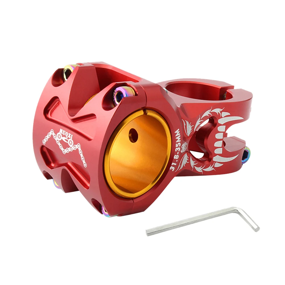 Mountain Bike Easy Install Bicycle With Wrench 31.8-35mm Replacement Parts Outdoor Cycling Aluminum Alloy Durable | Спорт и