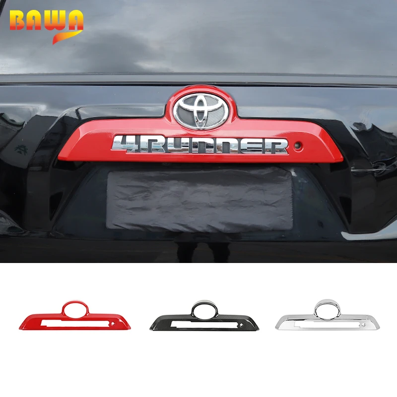 

BAWA Car Stickers for 4Runner 2010+ Car Rear Tail Door Handle Decoration Accessories for 4Runner 2010+