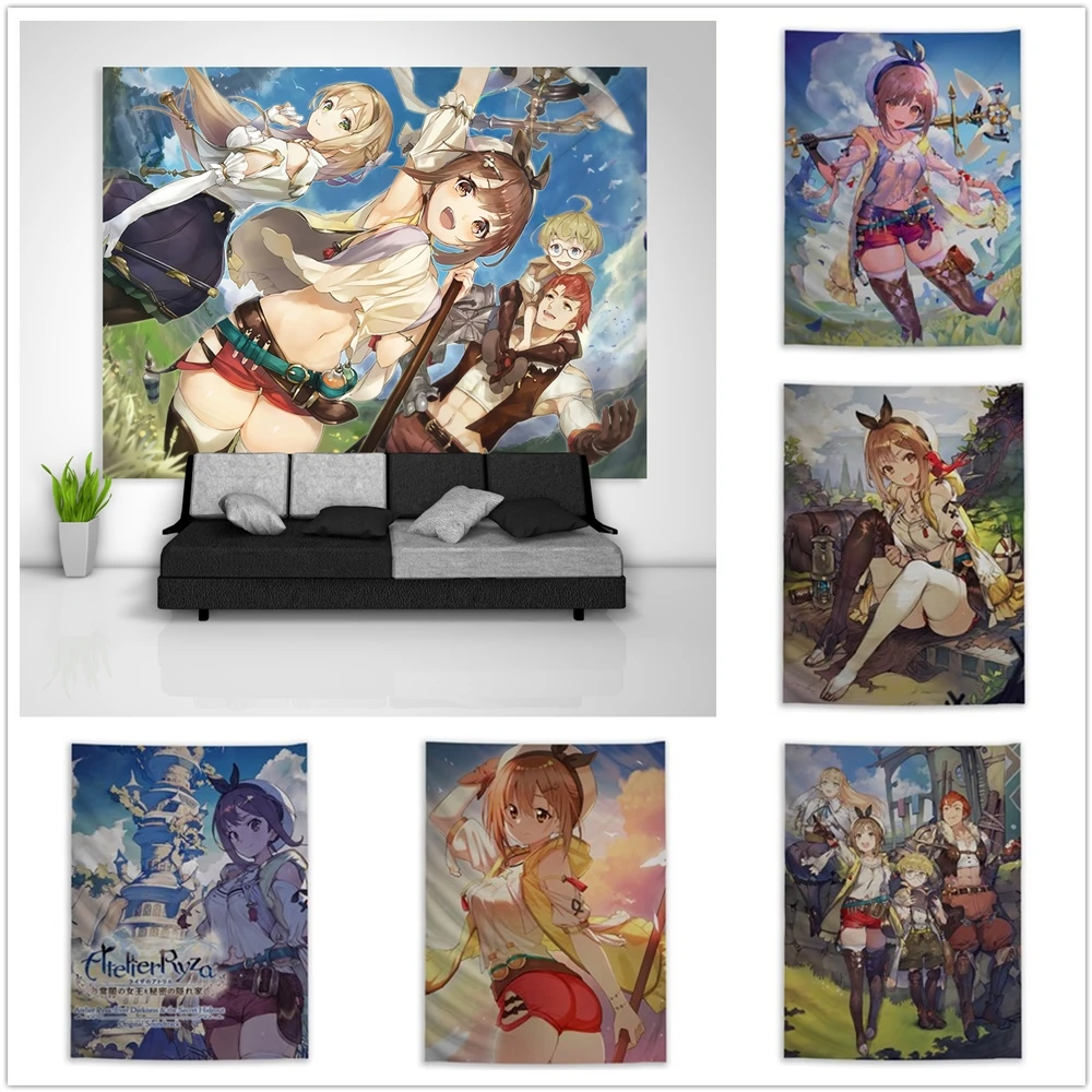 Atelier Ryza Reisalin Stout гобелен художественный настенный диван-столик на кровать