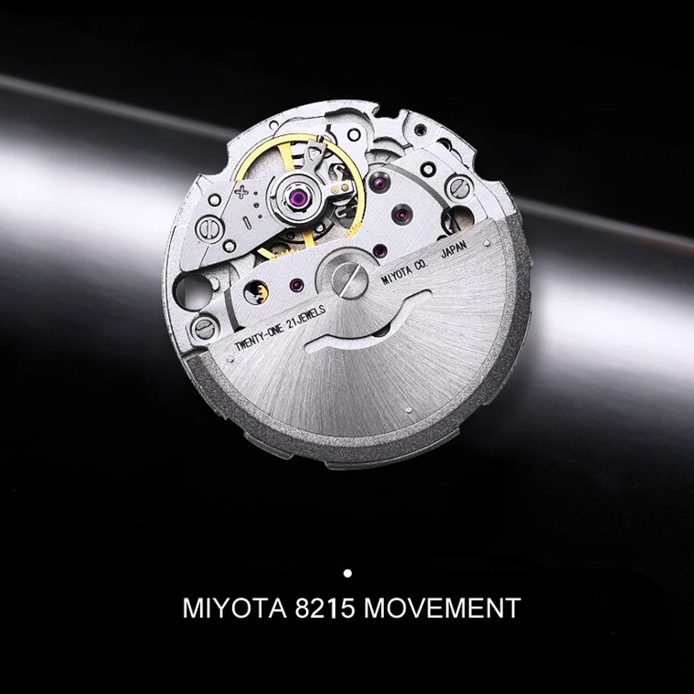 TESEN Для мужчин Топ Брендовые Часы автоматические механические часы MIYOTA 8215