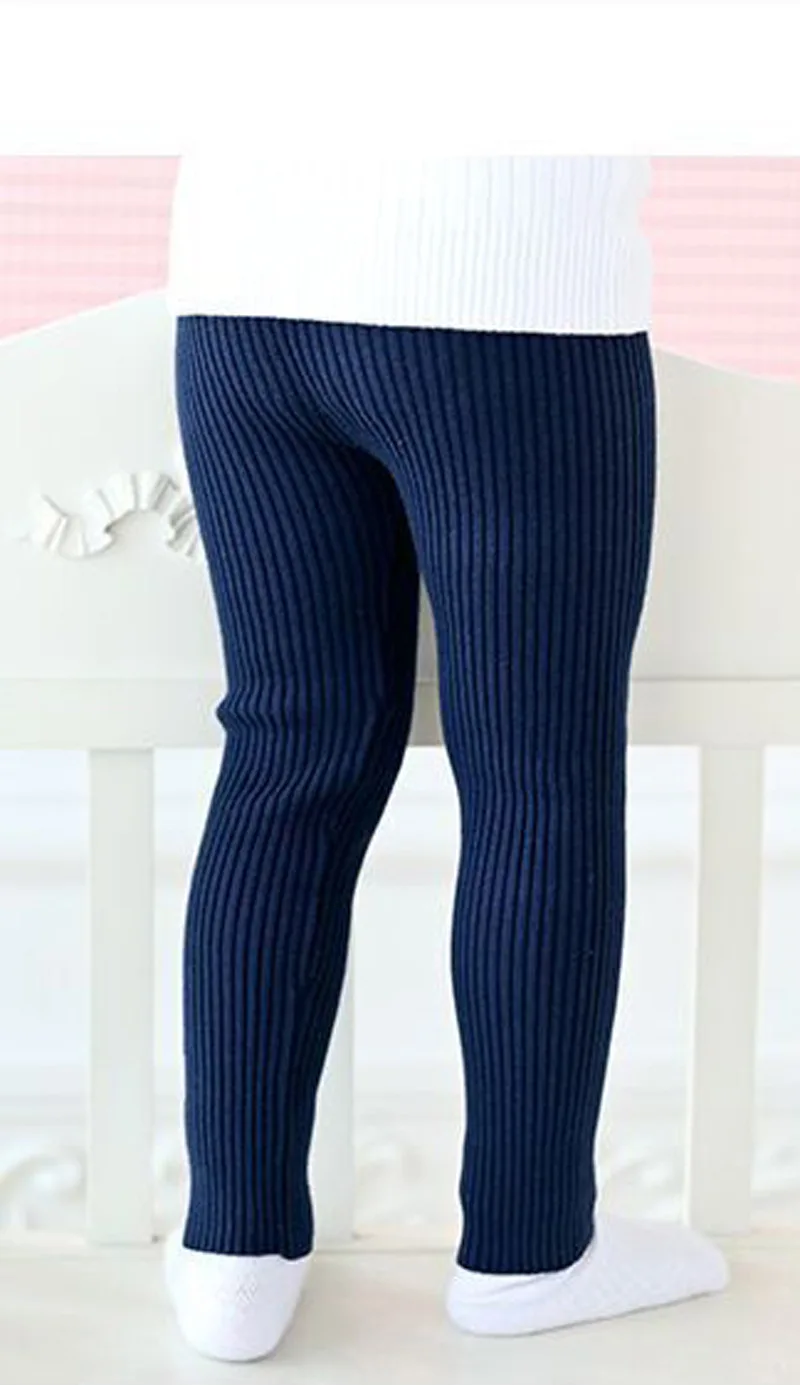 Леггинсы для девочек 2020 весенняя одежда малышей леггинсы в рубчик Полосатые