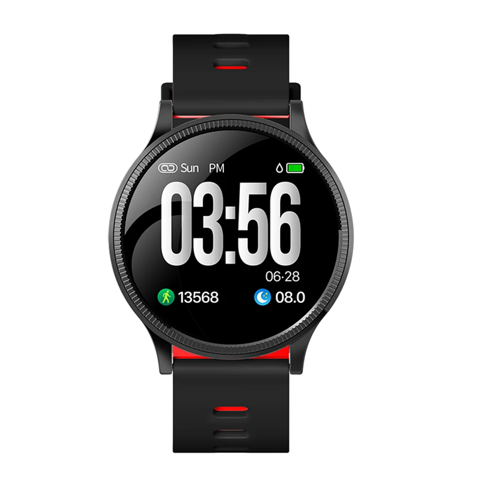 MK08 Смарт часы из закаленного стекла для мужчин WeChat фитнес трекер умные - Фото №1