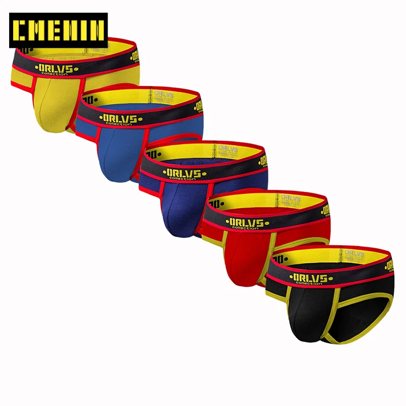 Трусы мужские с принтом хлопок цвет в ассортименте M L XL XXL 5 шт./лот |