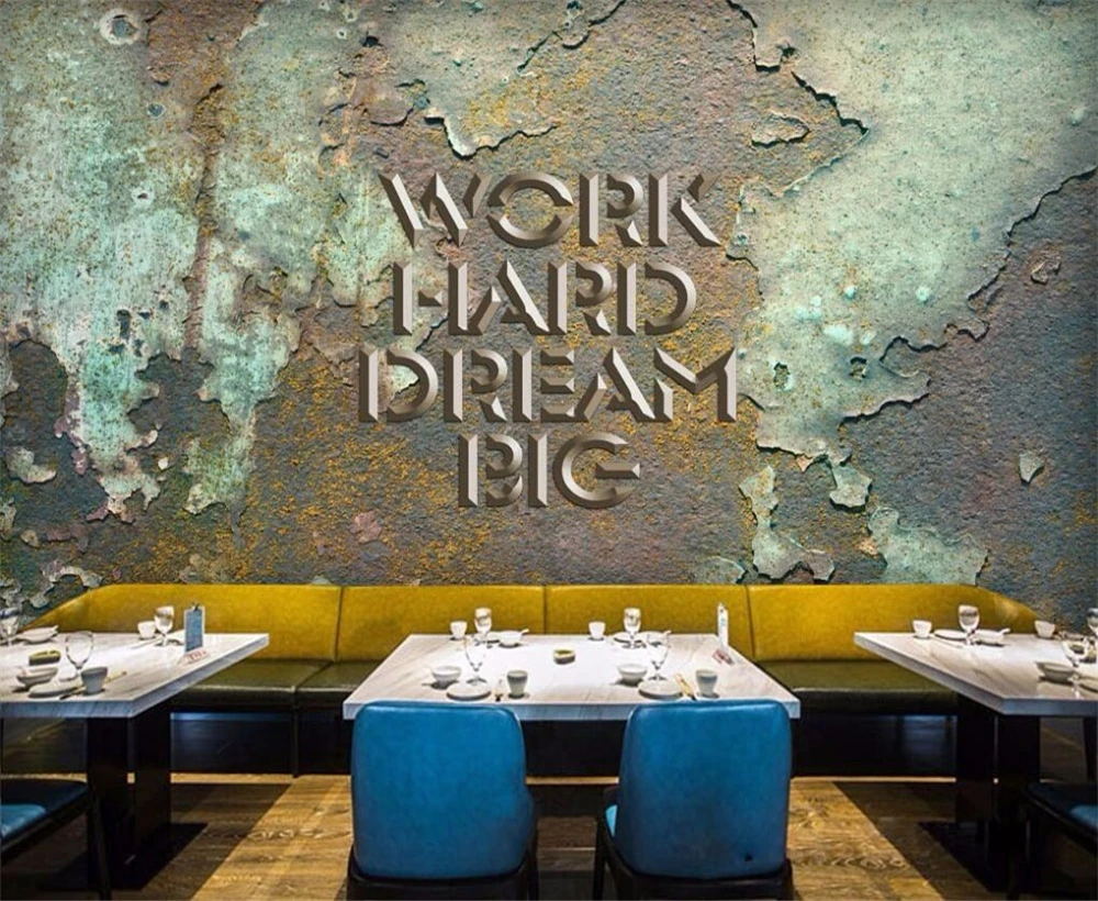 Обои на заказ в европейском и американском ретро стиле большие размеры виниловые