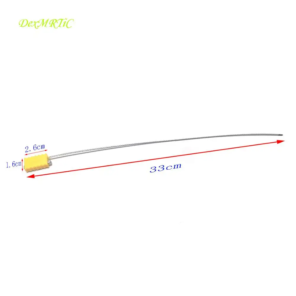 10 шт. новые кабельные стяжки из сплава цинка стальной проволочный кабель с
