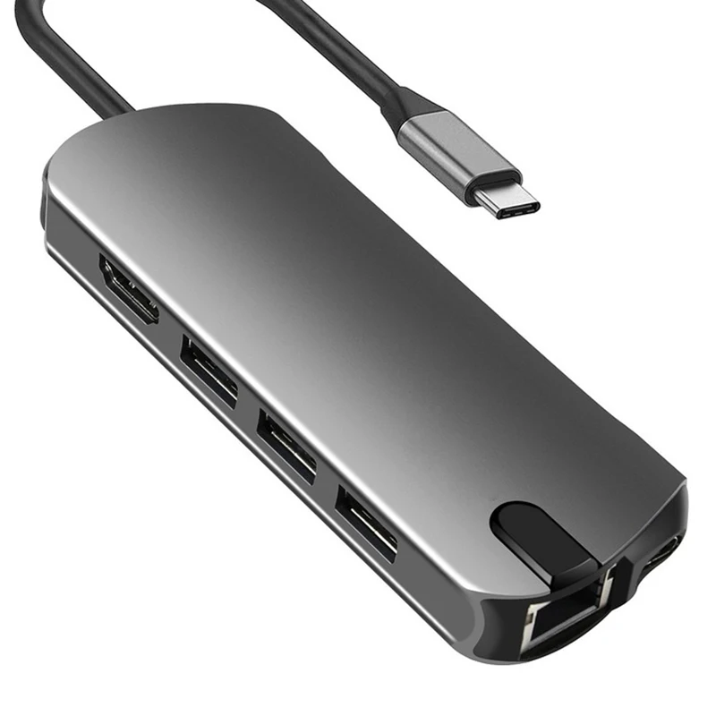 Basix usb хаб C концентратор HDMI адаптер 10 в 1 USB к 3 0 док станция для MacBook Pro Аксессуары