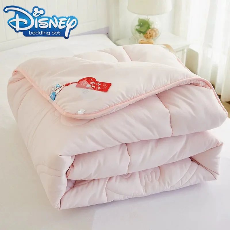 Осенне-зимнее стеганое одеяло с принтом Микки и Минни Маус