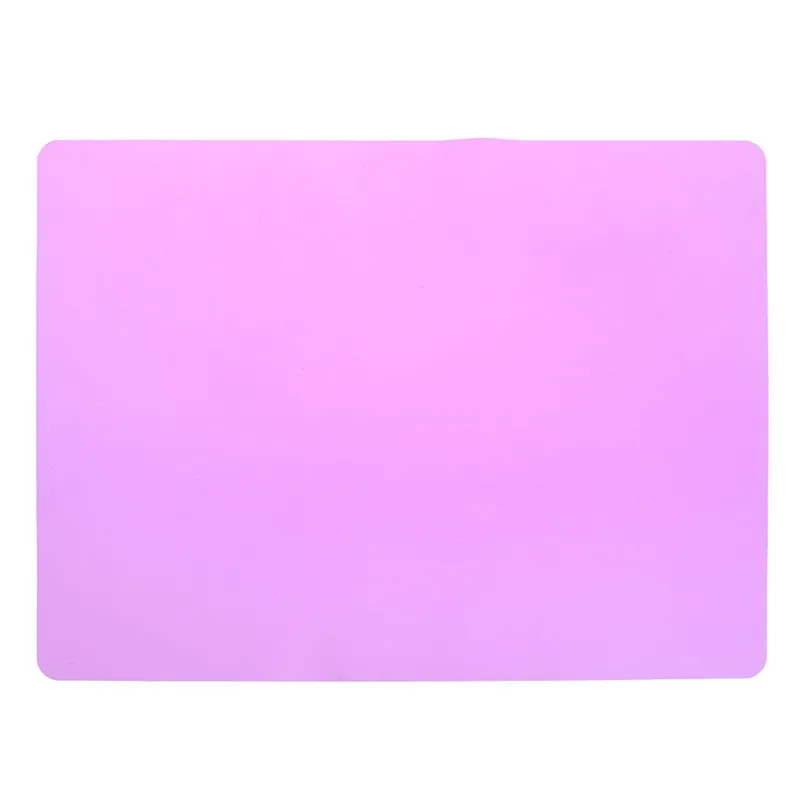 Purple 40 X 30 cm Силиконовый коврик для выпечки, тесто для пиццы, кондитерские изделия, кухонные гаджеты, инструменты для приготовления пищи, посуда для выпечки, коврики, вкладыши, предметы, принадлежности - Цвет: Purple 40 X 30 cm