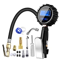 200 psi digital tyre iating gun with pressure gauge for car truck auto tire iator air tools lcd back light tire gauge