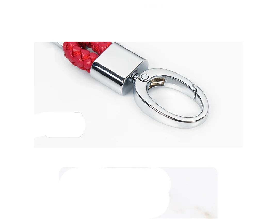 Автомобильный кожаные ботинки ручной работы Подкова веревку ремень для ключей