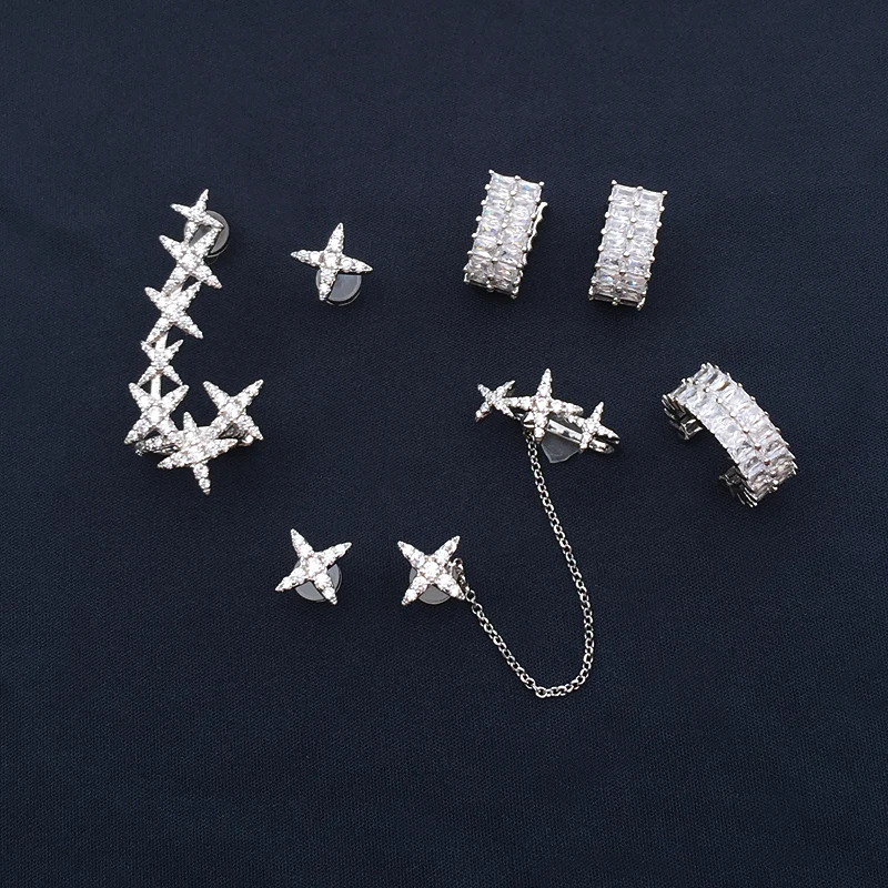 Женские серьги из серебра 925 пробы с юбкой | Украшения и аксессуары