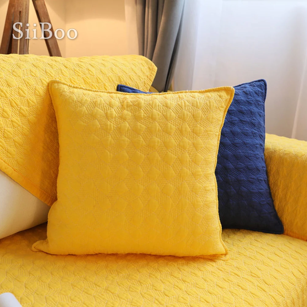 Дешевые китайские чехлы для мебели хлопковые геометрические стеганые