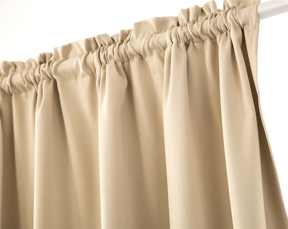 Enipate 1 шт. занавеска для французских дверей светонепроницаемая панель