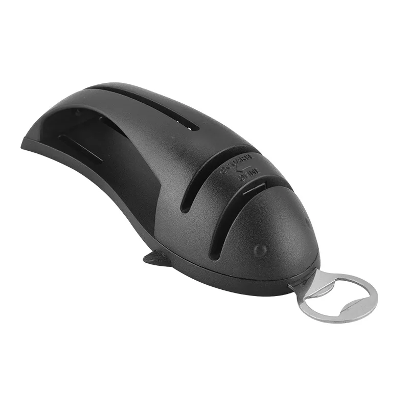 

2020 New Multifunctional Knife Sharpener Diamond Tungsten Steel Knife Sharpeners Knife Holder With Beer Opener Kitchen Tools