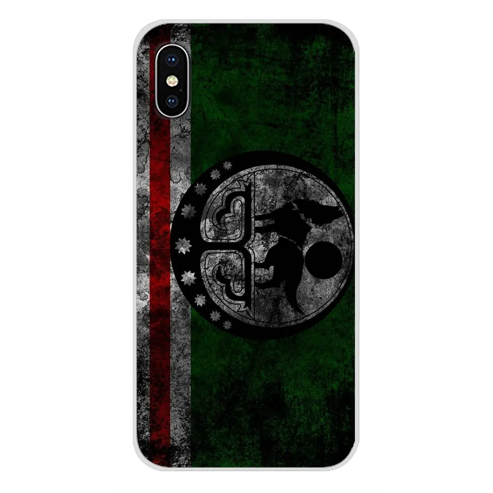images 7 Для Apple IPhone X XR XS MAX 4 4s 5 5S 5C SE 6 6S 7 8 Plus ipod touch 5 6 прозрачный мешок TPU чехол чеченский Национальный флаг античный - Цвет: images 7