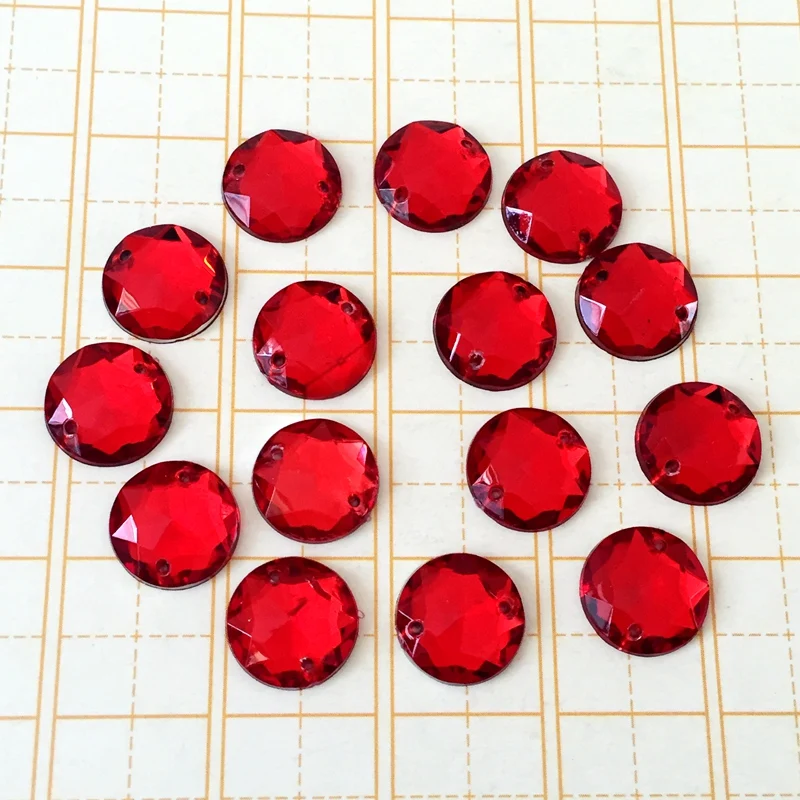 Новинка 500 шт. красная Алмазная пуговица из акрила зажим для книги круговое