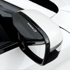 Автомобильный Зеркало заднего вида непромокаемые брови дождевик гибкие резиновые сапоги из ПВХ крышка лезвия для Honda TYPER Civic XR-V HR-V Accord Odyssey