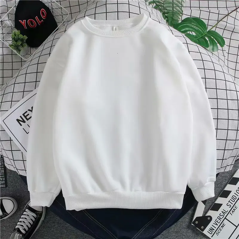 Winter Thickened Women Men Sweater Loose Joker Solid Color Lovers Couples Long Sleeve Fashion Pullover Top Blouse | Женская одежда