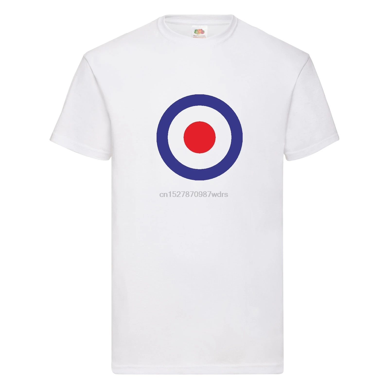 Мод детская футболка Поп Арт Ретро RAF roundel Великобритания vespa the jam who|Мужские